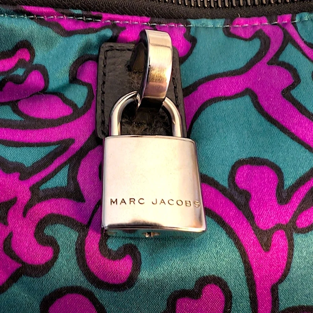 Marc Jacobs Collection Cement Style Shoulder Bag – Rose Turquoise – NWT